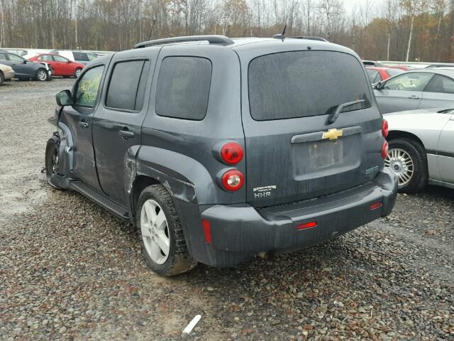 3GNBABDB1AS540410 - 2010 CHEVROLET HHR LT GRAY photo 3