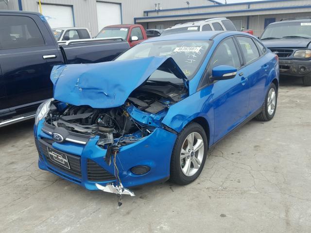 1FADP3F25DL324787 - 2013 FORD FOCUS SE BLUE photo 2