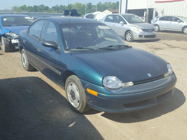 3B3ES47C9TT326623 - 1996 DODGE NEON HIGHL GREEN photo 1