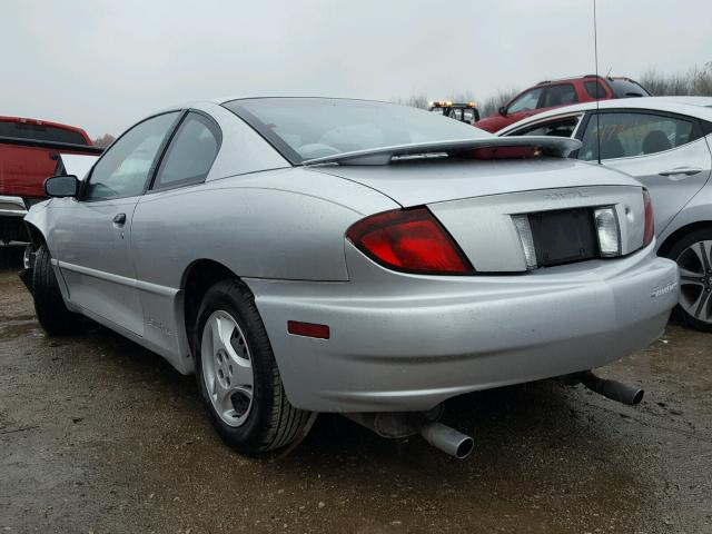 1G2JB12F937344335 - 2003 PONTIAC SUNFIRE SILVER photo 3