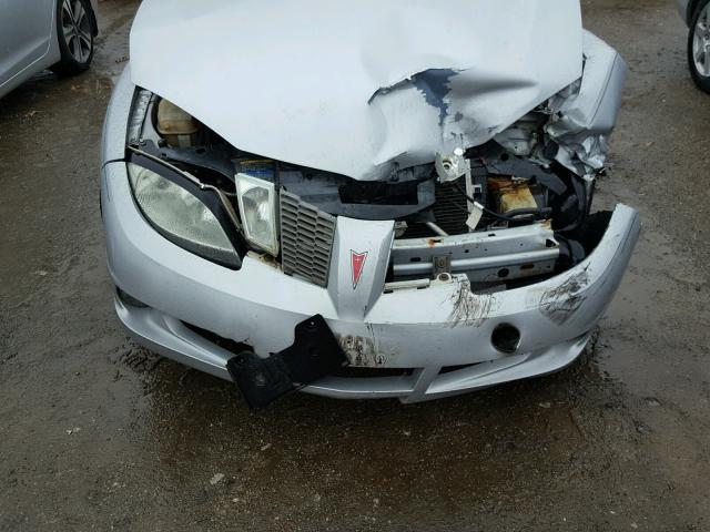 1G2JB12F937344335 - 2003 PONTIAC SUNFIRE SILVER photo 7