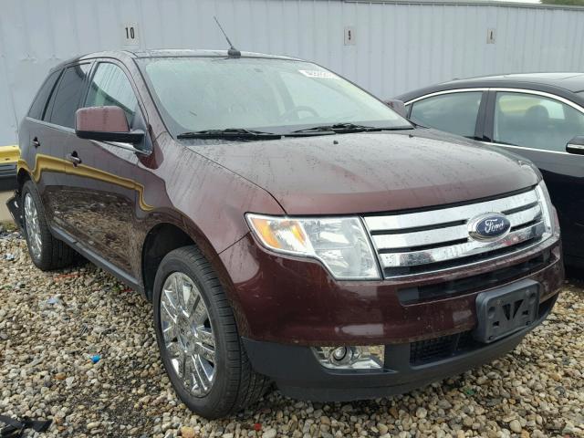 2FMDK3KC0ABA37033 - 2010 FORD EDGE LIMIT BURGUNDY photo 1