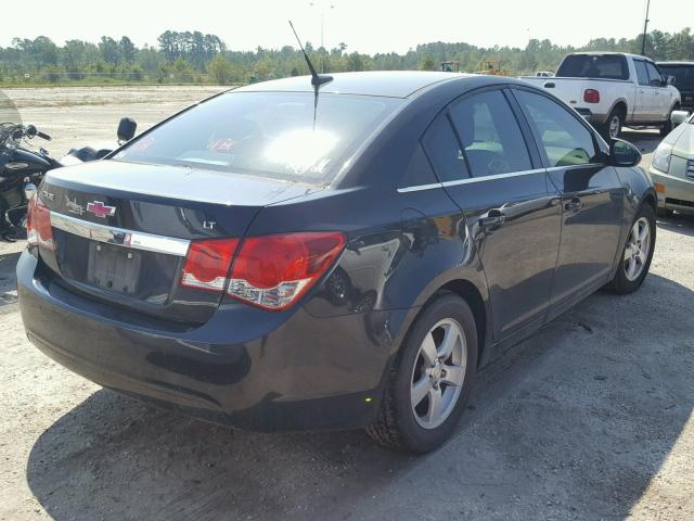 1G1PC5SB0D7219435 - 2013 CHEVROLET CRUZE LT BLACK photo 4