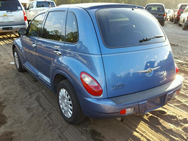 3A4FY58B37T500666 - 2007 CHRYSLER PT CRUISER BLUE photo 3