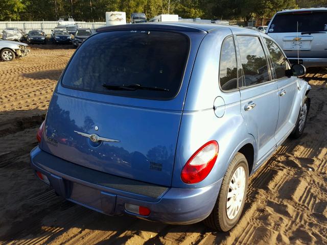 3A4FY58B37T500666 - 2007 CHRYSLER PT CRUISER BLUE photo 4