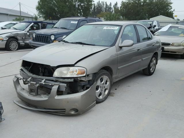 3N1CB51D66L525004 - 2006 NISSAN SENTRA 1.8 GRAY photo 2