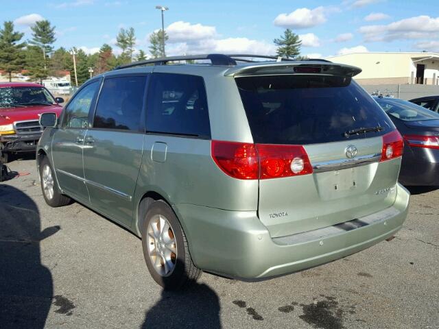 5TDBA22CX6S071530 - 2006 TOYOTA SIENNA XLE GREEN photo 3