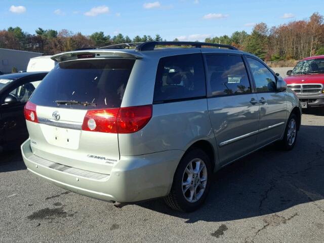 5TDBA22CX6S071530 - 2006 TOYOTA SIENNA XLE GREEN photo 4