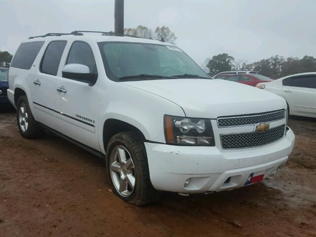 1GNFC36009R203061 - 2009 CHEVROLET SUBURBAN C WHITE photo 1