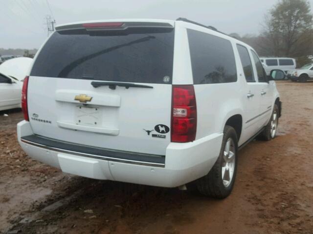 1GNFC36009R203061 - 2009 CHEVROLET SUBURBAN C WHITE photo 4