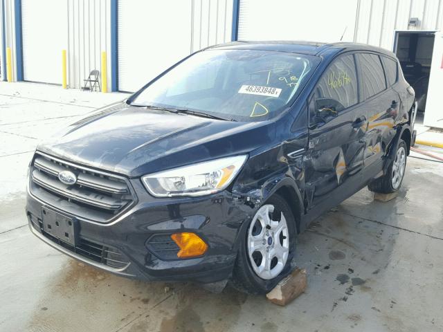 1FMCU0F71HUB80336 - 2017 FORD ESCAPE S BLACK photo 2