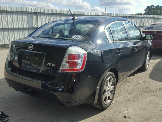 3N1AB61E87L651789 - 2007 NISSAN SENTRA 2.0 BLACK photo 4