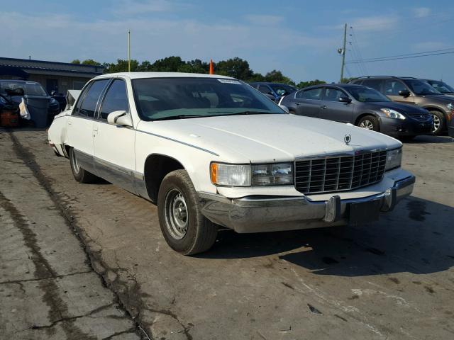 1G6DW52P1TR714004 - 1996 CADILLAC FLEETWOOD WHITE photo 1