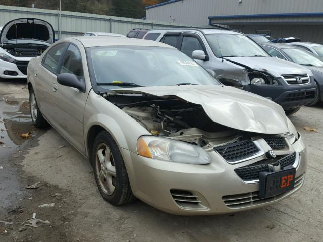 1B3EL46X46N289745 - 2006 DODGE STRATUS SX BROWN photo 1