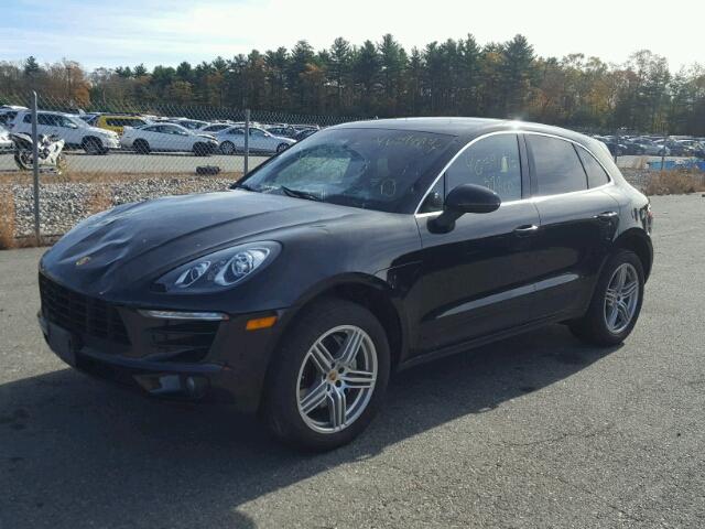 WP1AB2A52FLB53778 - 2015 PORSCHE MACAN S BLACK photo 2