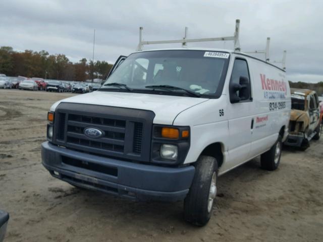 1FTNE2EW3CDA04928 - 2012 FORD ECONOLINE WHITE photo 2