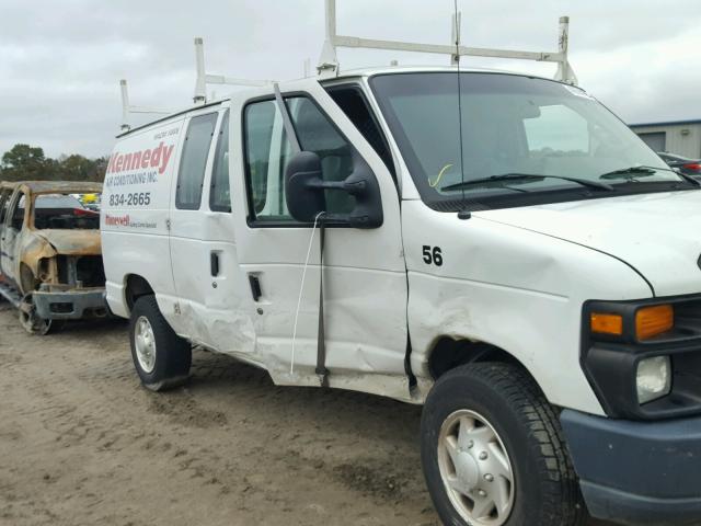 1FTNE2EW3CDA04928 - 2012 FORD ECONOLINE WHITE photo 9