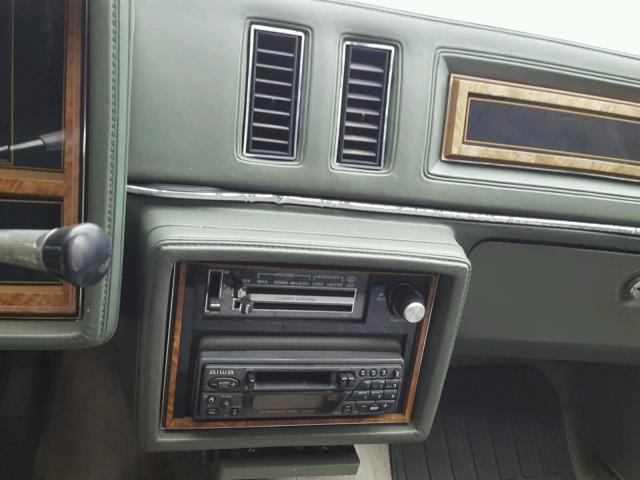 1G4GJ47A1FP229882 - 1985 BUICK REGAL 绿色 照片 9