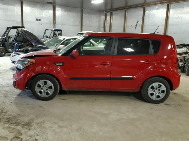 KNDJT2A59D7492204 - 2013 KIA SOUL RED photo 9