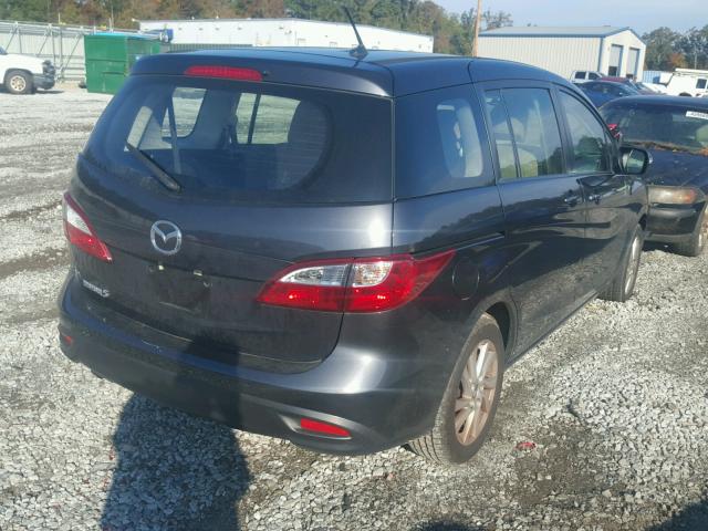 JM1CW2BL0F0185917 - 2015 MAZDA 5 SPORT GRAY photo 4