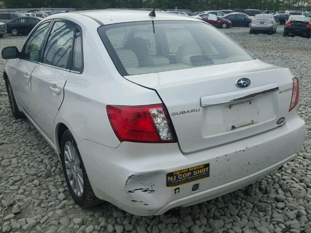 JF1GE61668H521068 - 2008 SUBARU IMPREZA 2. WHITE photo 3