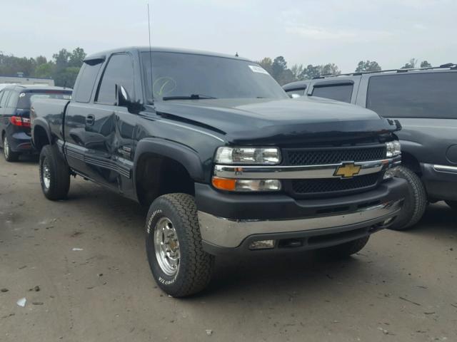 1GCHK29192E226533 - 2002 CHEVROLET SILVERADO GREEN photo 1