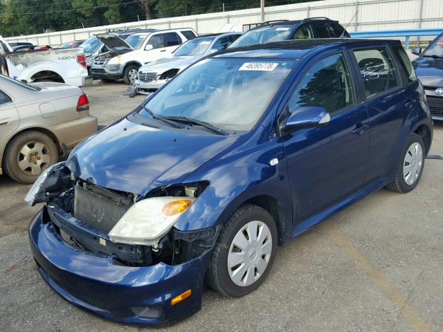JTKKT624360161429 - 2006 TOYOTA SCION XA ლურჯი ფოტო 2