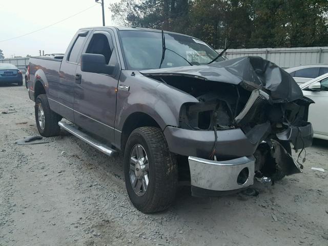 1FTPX14596NA03996 - 2006 FORD F150 GRAY photo 1