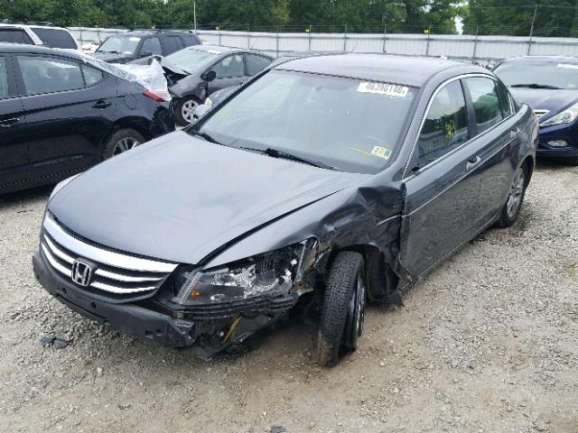 1HGCP2F41CA090953 - 2012 HONDA ACCORD LXP GRAY photo 2