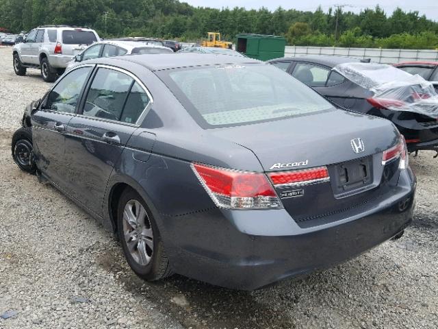 1HGCP2F41CA090953 - 2012 HONDA ACCORD LXP GRAY photo 3