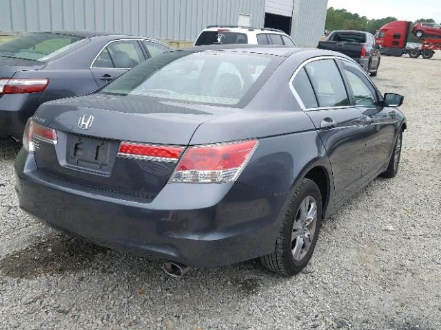 1HGCP2F41CA090953 - 2012 HONDA ACCORD LXP GRAY photo 4