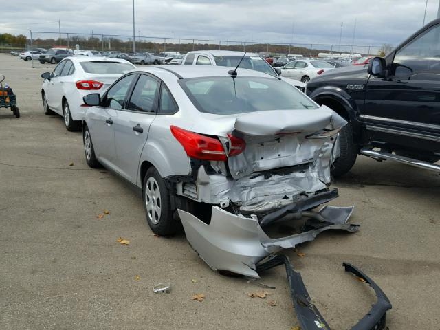 1FADP3E20FL367518 - 2015 FORD FOCUS S GRAY photo 3