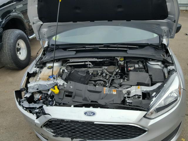 1FADP3E20FL367518 - 2015 FORD FOCUS S GRAY photo 7