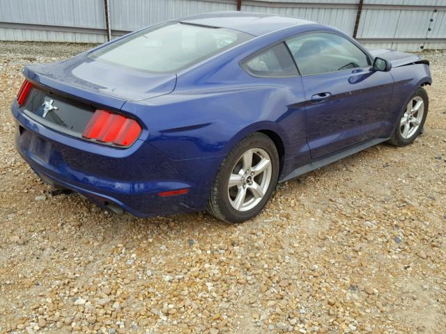 1FA6P8AMXF5350341 - 2015 FORD MUSTANG BLUE photo 6