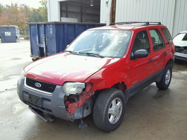 1FMYU03181KA79740 - 2001 FORD ESCAPE RED photo 2