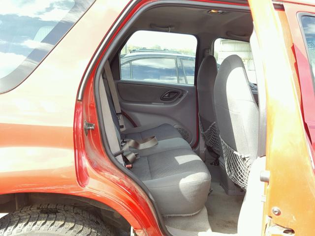 1FMYU03181KA79740 - 2001 FORD ESCAPE RED photo 6