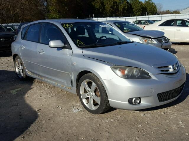 JM1BK143551309302 - 2005 MAZDA 3 HATCHBAC SILVER photo 1