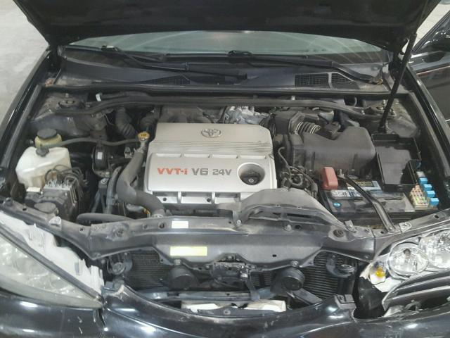 4T1BF30K45U100950 - 2005 TOYOTA CAMRY LE შავი ფოტო 7