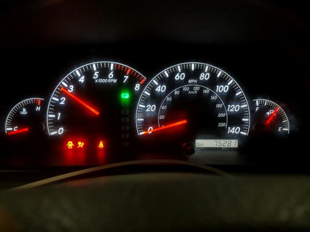 4T1BF30K45U100950 - 2005 TOYOTA CAMRY LE შავი ფოტო 8