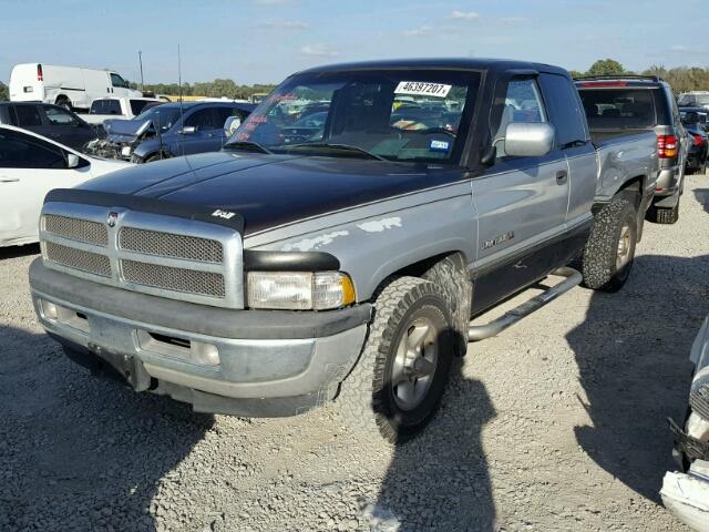 1B7HC13Z2VJ587488 - 1997 DODGE RAM 1500 TWO TONE photo 2