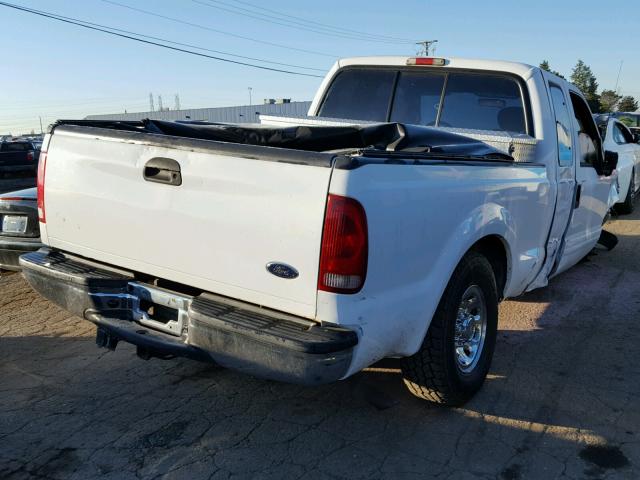 3FTNX20L63MB29935 - 2003 FORD F250 WHITE photo 4