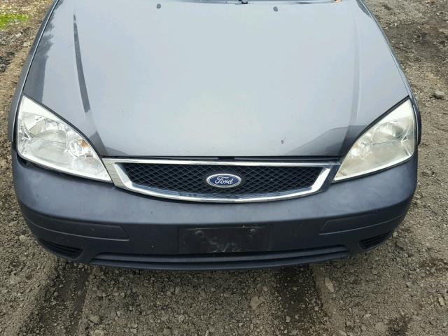 1FAHP34N47W357118 - 2007 FORD FOCUS ZX4 GRAY photo 7