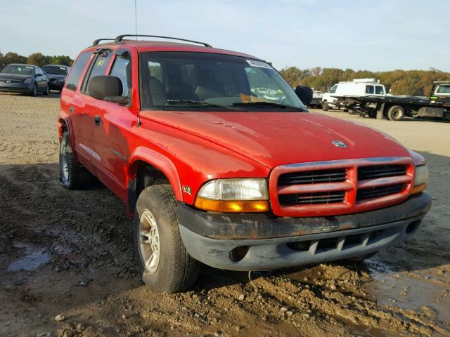 1B4HS28Y9WF113578 - 1998 DODGE DURANGO RED photo 1