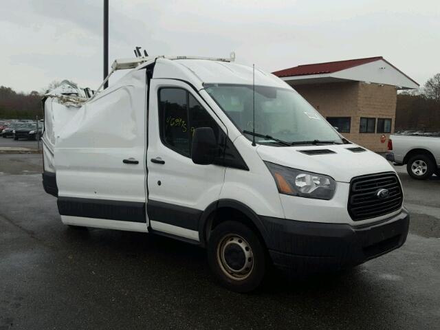 1FTYR1CM8FKA38120 - 2015 FORD TRANSIT T- WHITE photo 1