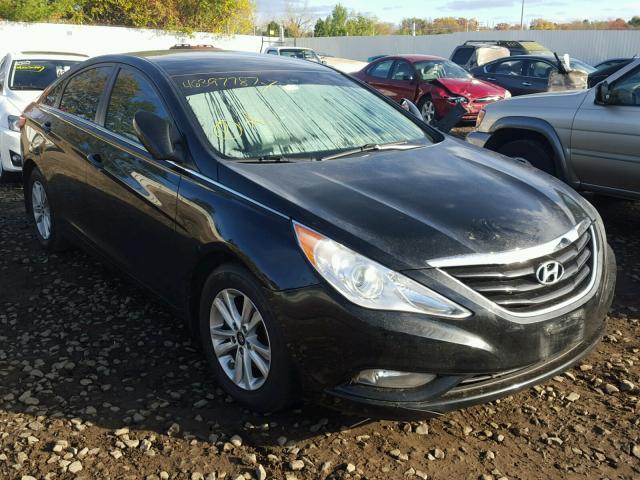 5NPEB4AC5DH744590 - 2013 HYUNDAI SONATA GLS BLACK photo 1