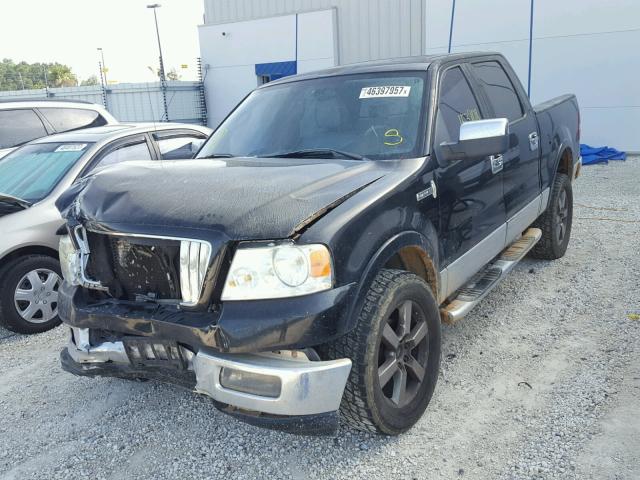 5LTPW18506FJ08186 - 2006 LINCOLN MARK LT BLACK photo 2