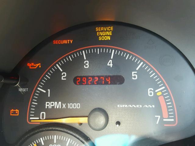 1G2NF52F43C187558 - 2003 PONTIAC GRAND AM S Grafit foto 8