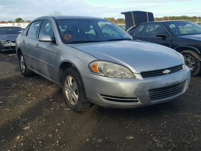 2G1WT58K569126835 - 2006 CHEVROLET IMPALA LT SILVER photo 1