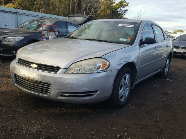 2G1WT58K569126835 - 2006 CHEVROLET IMPALA LT SILVER photo 2