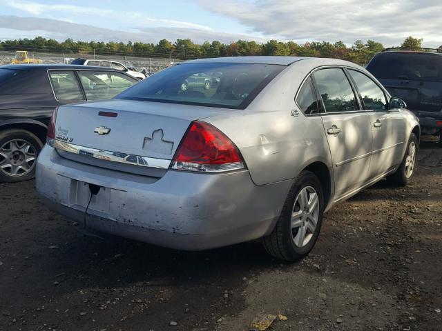 2G1WT58K569126835 - 2006 CHEVROLET IMPALA LT SILVER photo 4